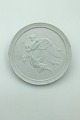 Bertel 
Thorvaldsen 
bisquit plate 
Royal 
Copenhagen 
"Natten" No. 
123. After 
relief modeled 
in Rome ...