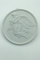 Bertel 
Thorvaldsen 
bisquit plate 
Bing and 
Grondahl 
"Natten" No. 
123. After 
relief modeled 
in ...