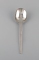 Georg Jensen Caravel large serving spoon in sterling silver.
