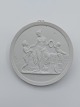 Bertel 
Thorvaldsen: 
Royal 
Copenhagen 
bisquit plate 
"Childhood and 
Spring". After 
relief modeled 
...
