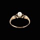 Georg Jensen. 
14k Gold Ring 
with Pearl 
#180.
Designed by 
Harald Nielsen 
1892 - 1977.
Stamped ...