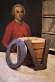 Decorative, old 
French shop 
facade letters 
in cast iron 
with a super 
fine dark 
patina.
V) - ...