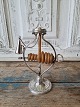 1800s stacking candlestick in silver stainHeight 15,5 cm.