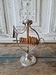 1800s stacking 
candlestick in 
silver stain
Height 15,5 
cm.