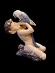 Royal Copenhagen Figurine Faun with Parrot No 752