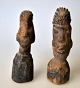 African wooden 
figures, 19th 
century H .: 9 
cm.
NB: Sold only 
together.