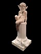 Royal Copenhagen Figurine Faun with Rabbit No 456. Measures 23 cm (9 1/16 in)