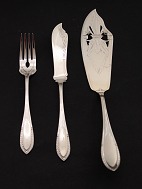 Silver fishing cutlery