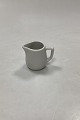 Royal Copenhagen White Institution Porcelain Small Creamer No. 9616