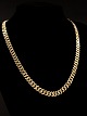 14 carat gold 
necklace 42.5 
cm. W. 6-7.5 
mm. 36,1 gr. 
Danish stamped 
GIFA 585 item 
no. 489103 ...