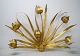 Italian design. 
Large wall lamp 
in brass 
designed as 
leaves and 
flowers. 1960s.
Measures: 105 
x ...