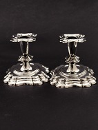 Silver candlesticks