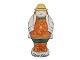 Aluminia 
figurine, Store 
Claus.
Height 13.0 
cm.
There is a 
discolouration 
on the bottom 
...