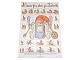Royal Copenhagen.Christmas Poster with Santa Claus from the 1980'es.Measures 67.5 by ...