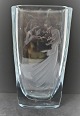 Stömbergshyttan.
 Vase. Height 
27 cm. Width 16 
cm. Model 
1087/391