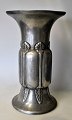 Hertz / Ballin 
vase in pewter, 
ca. 1910, 
Copenhagen, 
Denmark. 
Designed by 
Mogens Ballin 
(1871 - ...