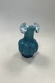 Beautifull Blue Art Glass Vase