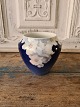 B&G Art Nouveau vase decorated with apple blossoms on a dark blue backgroundNo. 3804/5, ...