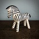 Kay Bojesen. Zebra of Painted wood.