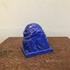 Stefan Morlind, sculpture in blue glazed ceramic. Signed and titeled " XXseklet" ...