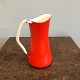 Jens Harald 
Quistgaard
Købenstyle Red 
Jug with red 
enamel and 
white enamelled 
inside. Handle 
...