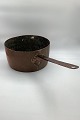Large copper 
pot. Made in 
Denmark in the 
18th century. 
Appears in good 
condition. 
Indistinctly 
...