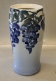 Art Nouveau B&G 1588-95 Blue flowers (wisteria) Vase 27.5 cm Bing and Grondahl Marked with the ...