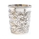 Mid 18th century Danish silver cup by G. Hass, Copenhagen, dated 1762. H: 
10,6cm. W: 222gr