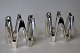 Pair of rare 
Jens Harald 
Quistgaard 
(1919 - 2008) 
silver plated 
candlesticks. 
Denmark. 
stamped: ...