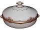 Royal 
Copenhagen Gold 
Basket with 
Ornaments and 
Small Flowers, 
lidded bowl 
(small ...