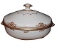 Royal 
Copenhagen Gold 
Basket with 
Ornaments and 
Small Flowers, 
lidded bowl 
(small ...
