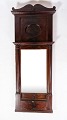 Mahogany mirror from the Late Empire period from around the 1940s.Dimensions in cm: H: 122 W: ...