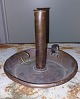 VERY PATINATED: Danish chamber candlestick in copper from the end of the 18th century. Traces of ...