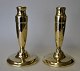 A pair of rare 
Danish brass 
candlesticks, 
19th century 
stamped .: 
Lassen. Height: 
16 cm.
One ...