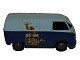 Tekno Toys Denmark.VW Van with commercials on side ADI.Length 9.0 cm.There is some ...
