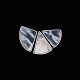 Leon Kastbjerg 
Nielsen - 
Denmark. 
Handmade 
Sterling Silver 
Brooch with 
Textile Art.
Designed ...