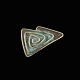 Leon Kastbjerg 
Nielsen. 
Handmade Brooch 
in Patinated 
Brass.
Designed and 
crafted by Leon 
...