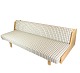 Daybed / sofa in oak, designed by Hans J. Wegner made at Getama from around the 1960s. It stands ...