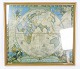 A map of the eastern hemisphere entitled "Map of discovery" from around the 1920s.Dimensions ...
