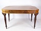 Mahogany dining 
table / desk 
with carvings 
on the legs 
from the Late 
Empire period 
from around ...