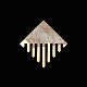 Leon Kastbjerg 
Nielsen. 
Handmade Brooch 
in Patinated 
Brass with Gold 
Leaf.
Designed and 
crafted ...