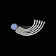 Leon Kastbjerg 
Nielsen. 
Handmade 
Sterling Silver 
Brooch with 
Chalcedony.
Designed and 
crafted ...