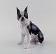 Bing & Grøndahl porcelain figure. Boston Terrier. 1970s. Model number 2330.
