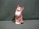 Royal Figurine No 1803 Cat sitting, grey