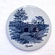 Royal 
Copenhagen, 
Aluminia, 
Tranquebar, 
Grease plate 
with 
prospectus, 
Gejlåbro # 
1-1430, 14.5 cm 
...