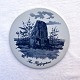 Royal 
Copenhagen, 
Aluminia, 
Trankebar, 
Grease plate 
with 
prospectus, 
Store 
Rygbjergstenen 
# ...