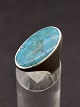 Sterling silver ring size 54 with turquoise item no. 494259