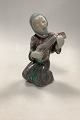 Michael Andersen Ceramic Figurine of Citar Player No. 3985Measures 25cm / 9.84 inch