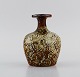 Stig Lindberg 
for Gustavsberg 
Studiohand. 
Vase glazed 
ceramics. 
Beautiful glaze 
in brown and 
...