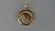 Elegant Pendant Aries Zodiac 14 Carat GoldStamped 585Height 21.93 mm approxNice and well ...